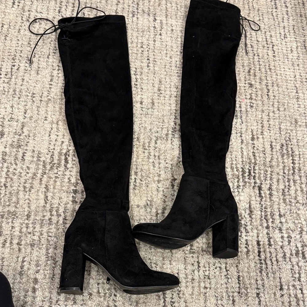 Elegant Black Over-the-Knee Boots